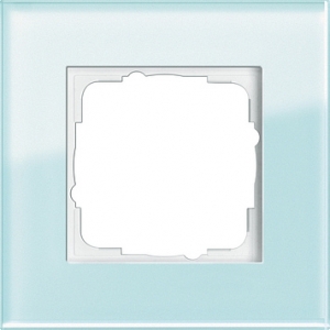 Gira Rahmen 021118 1fach Esprit Glas mint