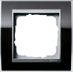 Gira Rahmen 0211736 1fach Event schwarz klar