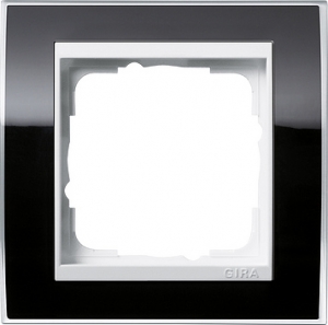 Gira Rahmen 0211733 1fach Event schwarz klar