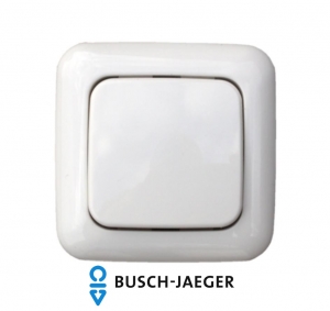 Dimmer-Set Busch-Jaeger Reflex SI mit Eltako Stromstoß-Dimmschalter