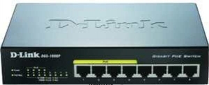 D-Link Switch PoE unmanaged luefterlos 8x10/100/1000T DGS-1008PE