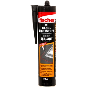 Fischer Dach - Dichtstoff DD 310ml schwarz 053127