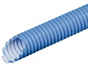 Fränkische Rohrwerke |flexibles Kabelrohr FBY-EL-F25 |blau|M25| 50m