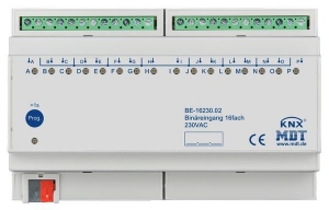 MDT Binäreingang 16-fach 230VAC BE-16230.02  BE-16230.02