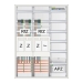 ABN Stromzählerschrank 3 eHZ Zählerplätze | Verteiler mit APZ
