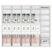 ABN Stromzählerschrank 7 eHZ Zählerplätze|  Verteiler mit APZ | 1100mm 