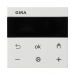 GIRA System 3000 Raumtemperaturregler Display Reinweiß glänzend 539303