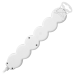 ORNO Steckdosenleiste 5-fach, Verlägerungskabel, 3 Meter, weiß, Mehrfachsteckdose mit Schalter