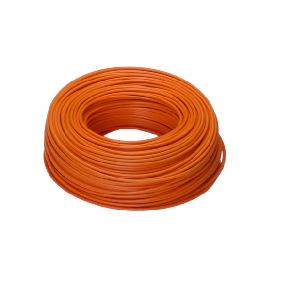 H05V-K 1x0,5 RG100m orange PVC-Aderleitung
