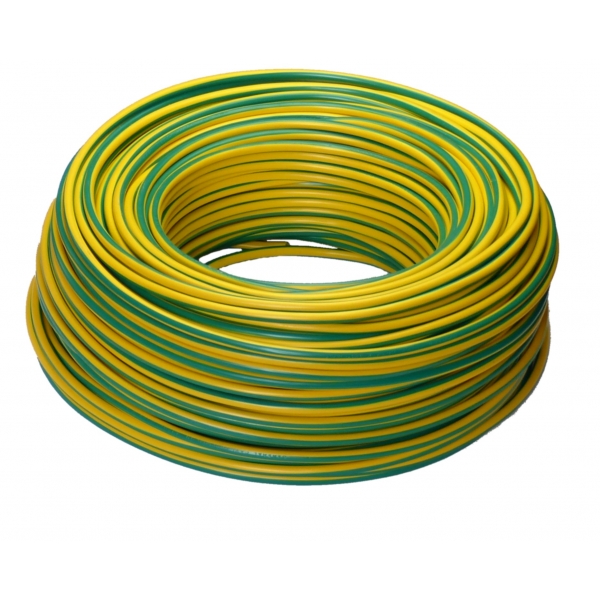 H07V-U 1x16 RG100m grün/gelb PVC-Aderleitung
