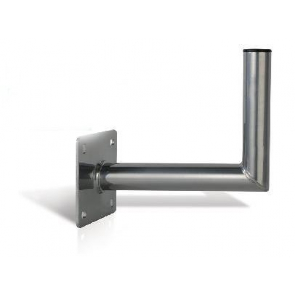 Aluminium Wandhalter Rohr Ø 4,8cm  Maße: 25 x 25 cm