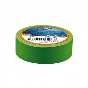 PVC-Isolierband 19mm IT-1/20-GN 20 m Rolle grün