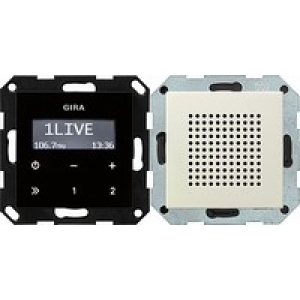 Gira UP-Radio 228001 RDS System 55 cremeweiss (228001)