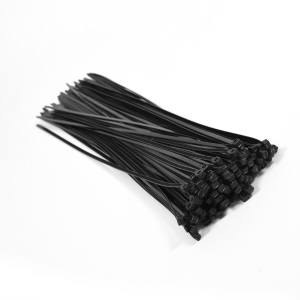 Orno Kabelbinder schwarz UV-beständig 100 Stück Breite 4,8mm