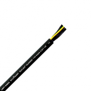 PVC-Steuerleitung Oelflex Classic110 black 4G2,5 1m