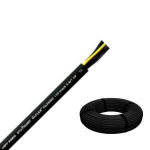 PVC-Steuerleitung OELFLEX Classic110 black 5G1,5 RG100m