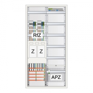 ABN 2 Zähler Komplett-Schrank Verteiler mit APZ 1100 S27EA820