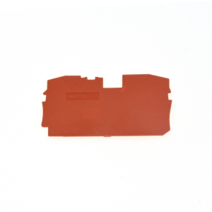 WAGO Abschlussplatte u. Zwischenplatte 2010-1292 orange