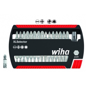 Wiha 31-tlg. Bit Set XLSelector Standard 25 mm 7948-005  