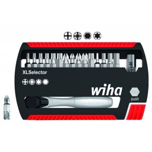 Wiha Bit Set XLSelector Standard 25 mm  7948-043 17-tlg. 